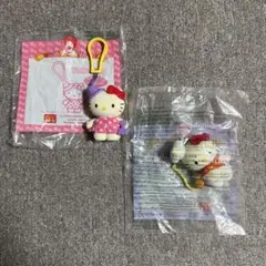 2000年　当時物　ハローキティ　ハッピーセット　2個セット　スイミング　シェフ