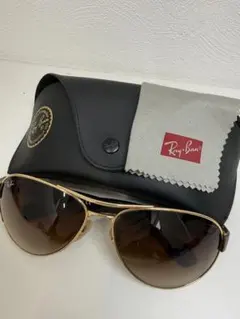 美品 Ray Ban RB3506 ブラウン系 ケース、クロス付き 偏光レンズ 美品 Ray Ban RB3506 ブラウン系 ケース、クロス付き 偏光レンズ