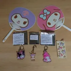 マイメロディ♡クロミ×宇佐美 アクリルキーホルダー シール うちわ