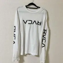 RVCA 長袖Tシャツ ホワイト stussy surf好きな方