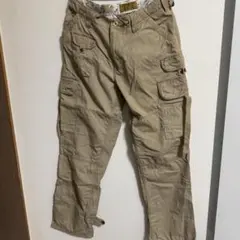 FLASH REPORT ベージュカーゴパンツ