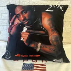 2PAC All Eyez on Me クッションカバー　リバーシブル　新品