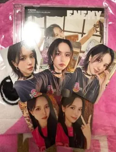 TWICE 「ENEMY」MINA盤 トレカ 5種