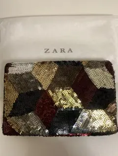 ZARA スパンコール　ショルダーバッグ　未使用