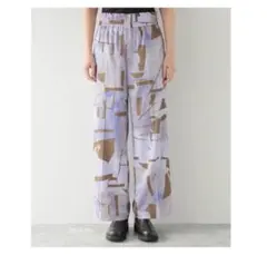 【美品】ジャーナルスタンダード アブストラクトペイントパンツ