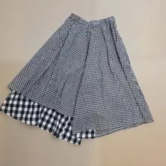 慈雨♡深い緑のチェック柄ガウチョパンツ(⁠◍⁠•⁠ᴗ⁠•⁠◍⁠)⁠❤ - メルカリ