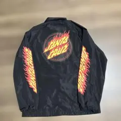 SANTA CRUZ FLAMING DOT コーチジャケット