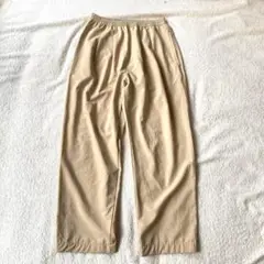 【フィールドコア】イージーパンツ ウエストゴム紐 楽ちん 無地 撥水 M