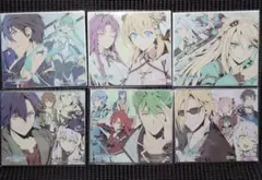 界の軌跡 発売記念抽選会 イラストミニ色紙 6種6枚 複製色紙 英雄伝説閃の軌跡