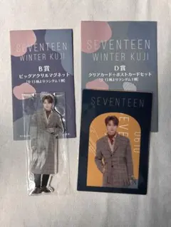 SEVENTEEN ウィンターくじ　 ジュン　マグネット　ポストカード