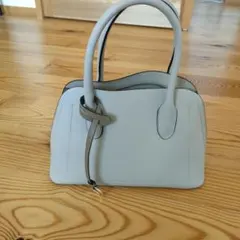 GLOBAL WORK ライトグレー ハンドバッグ