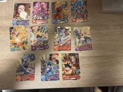 スーパードラゴンボールヒーローズ ゴールドレアカード 11枚セット