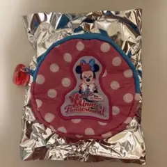 ディズニー　パルパルーザ　ミニーのファンダーランド　カプセルトイ ピンク ポーチ