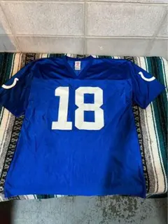 376.Reebok NFL MANNING #18 コルツ ゲームシャツ XL - メルカリ