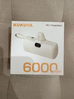 KUKUYA R01 モバイルバッテリー 6000mAh