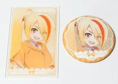 ゾンビランドサガ DMMスクラッチ 二階堂サキ アクリルカード 缶バッジ