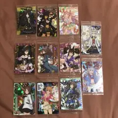 ウマ娘 ウエハース カード 11枚セット 未開封　勝負服　オグリ　タマモ　イナリ
