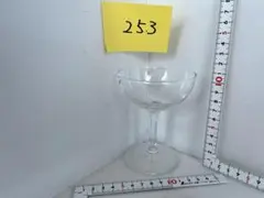 253 ガラス製カクテルグラス3個セット