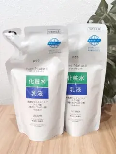 pdc ピュアナチュラル 化粧水＋乳液　つめかえ用200ml 化粧液エッセンスのサムネイル