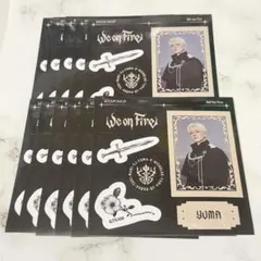 &team ユウマ we on fire 通常盤 封入 ステッカー 11枚