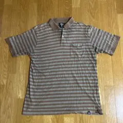 old Stussy ボーダー ポロシャツのサムネイル