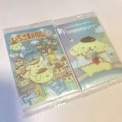 サンリオキャラクターズ　ウエハース10 ポムポムプリン　いちご新聞　2枚セット