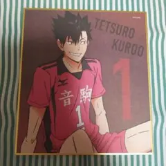 ハイキュー展 トレーディングミニ色紙 黒尾鉄朗