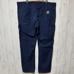 Carhartt カーハート 刺繍 ロゴ ネイビー ワーク パンツ ビッグサイズのサムネイル