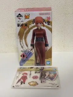 銀魂 一番くじ フィギュア 神楽 ステッカー ボード アクリルチャーム