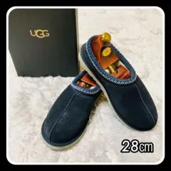 【美品】UGG ムートン　タスマン　スリッポン 28cm ブラック