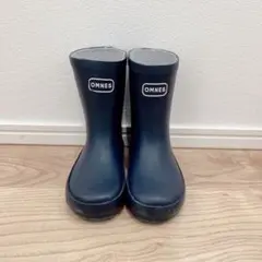 OMNES キッズ レインブーツ 長靴 ネイビー 15.0cmのサムネイル