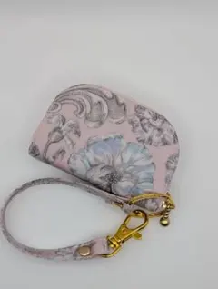 ラウンドファスナーミニミニポーチ リバティ　アレキサンダーマーブル