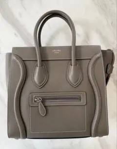 【極美品】CELINE ラゲージマイクロショッパー　スリ