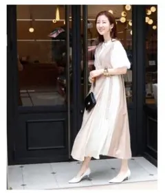 ミルクティーMilk tea 授乳服マタニティ サイドプリーツジャンスカ