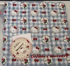 Cath Kidston × Hello Kitty スカラップタオル ブルーのサムネイル