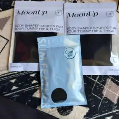 MoonUp ボディシェイパーセット ブラック M MoonUp ボディーシェイパーブラ Mサイズ ブラック 2枚セット - メルカリ