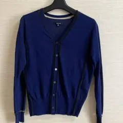 pas de calais ネイビー Vネックカーディガンのサムネイル