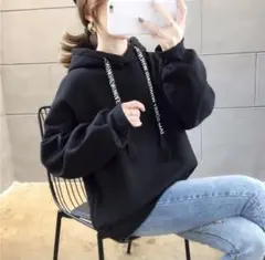 レディース 韓国 ファッション 無地 パーカ パーカー オシャレ 可愛い 人気