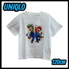 新品未使用　タグ付　ユニクロ　UNIQLO マリオ ルイージ 120cmのサムネイル