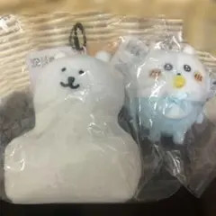 ナガノキャラクターズ/baby&餅マスコットぬいぐるみ２点セット