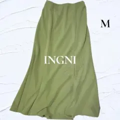 新品 フレアスカート INGNI イング M グリーン マーメイド 匿名配送のサムネイル