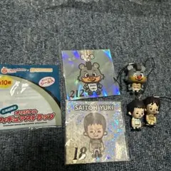 fighters×ほっともっとオリジナルフィギュアストラップ&シール