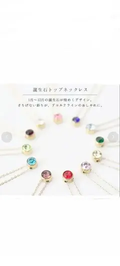 新品未使用サージカル医療用アレルギー誕生石デザインネックレス2月アメジスト