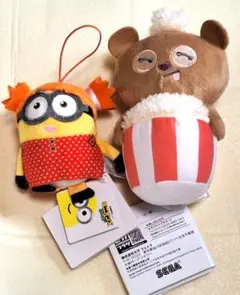 ミニオンズ　フィーバー　ティム　ぬいぐるみポップコーン　モアプラス　マスコットのサムネイル