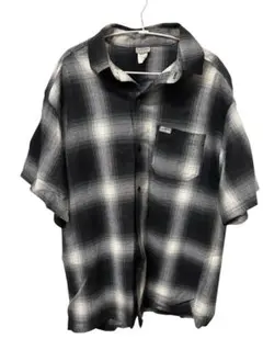 caltop オンブレチェックS/Sシャツ M