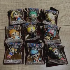 ワンピース なっちゃん ブロックコレクション ストラップ16個 - メルカリ