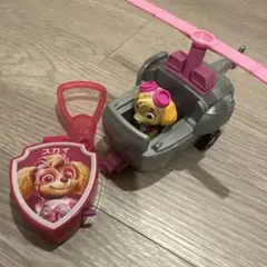 パウ・パトロール ベーシックビークル スカイ フライングヘリ おまけ付き