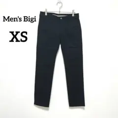 メンズビギ　チノパンツ　XS　黒　スリムフィット　シンプル　ベーシック　1305のサムネイル