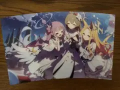 ブルーアーカイブ　クリアシート　blue archive ミカ　ナギサ　セイア