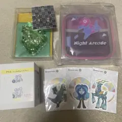 ポケモン ピカピカボックス グッズまとめ売り ステッカー/ミラー/グラス